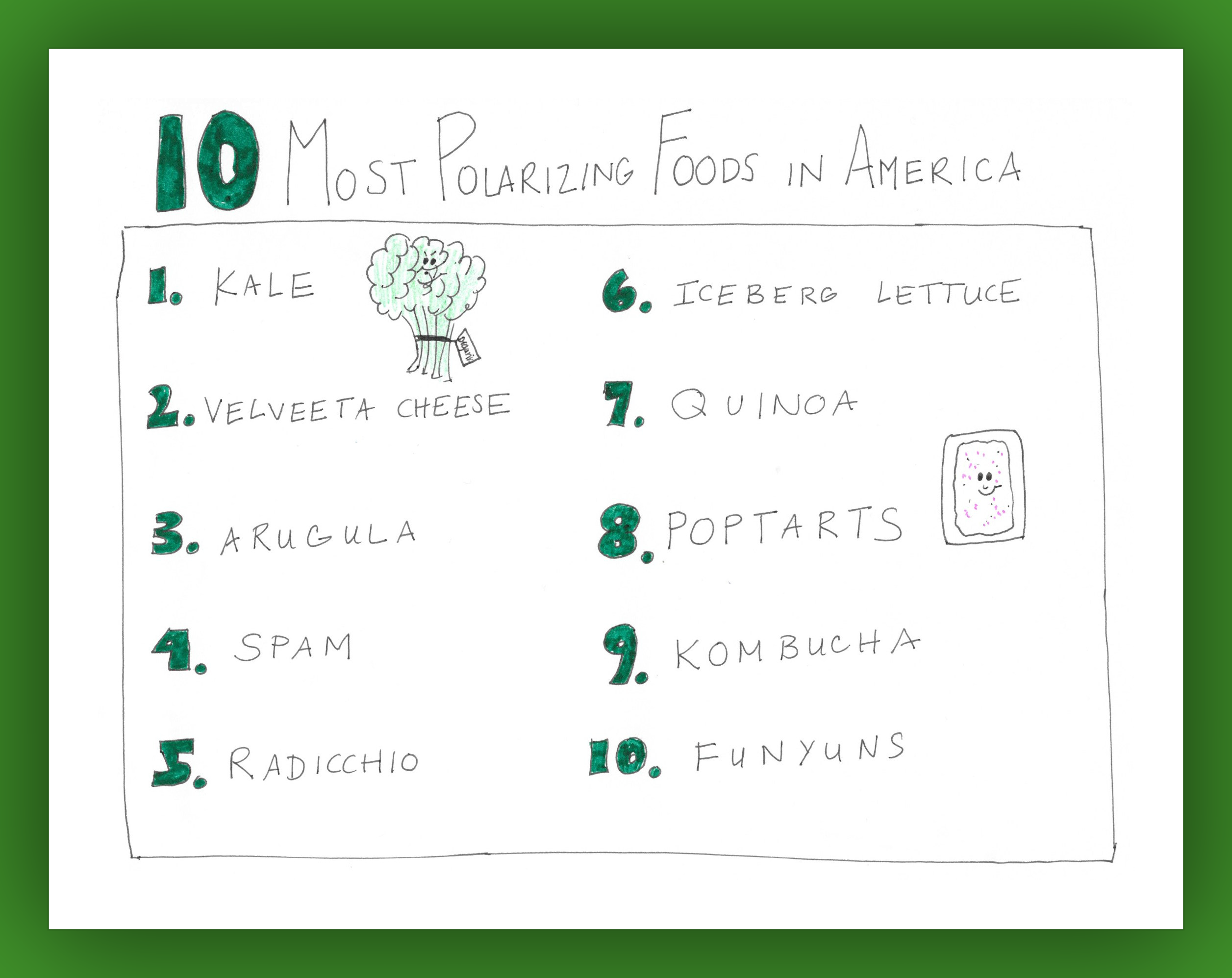 10 American Polarizing Foods