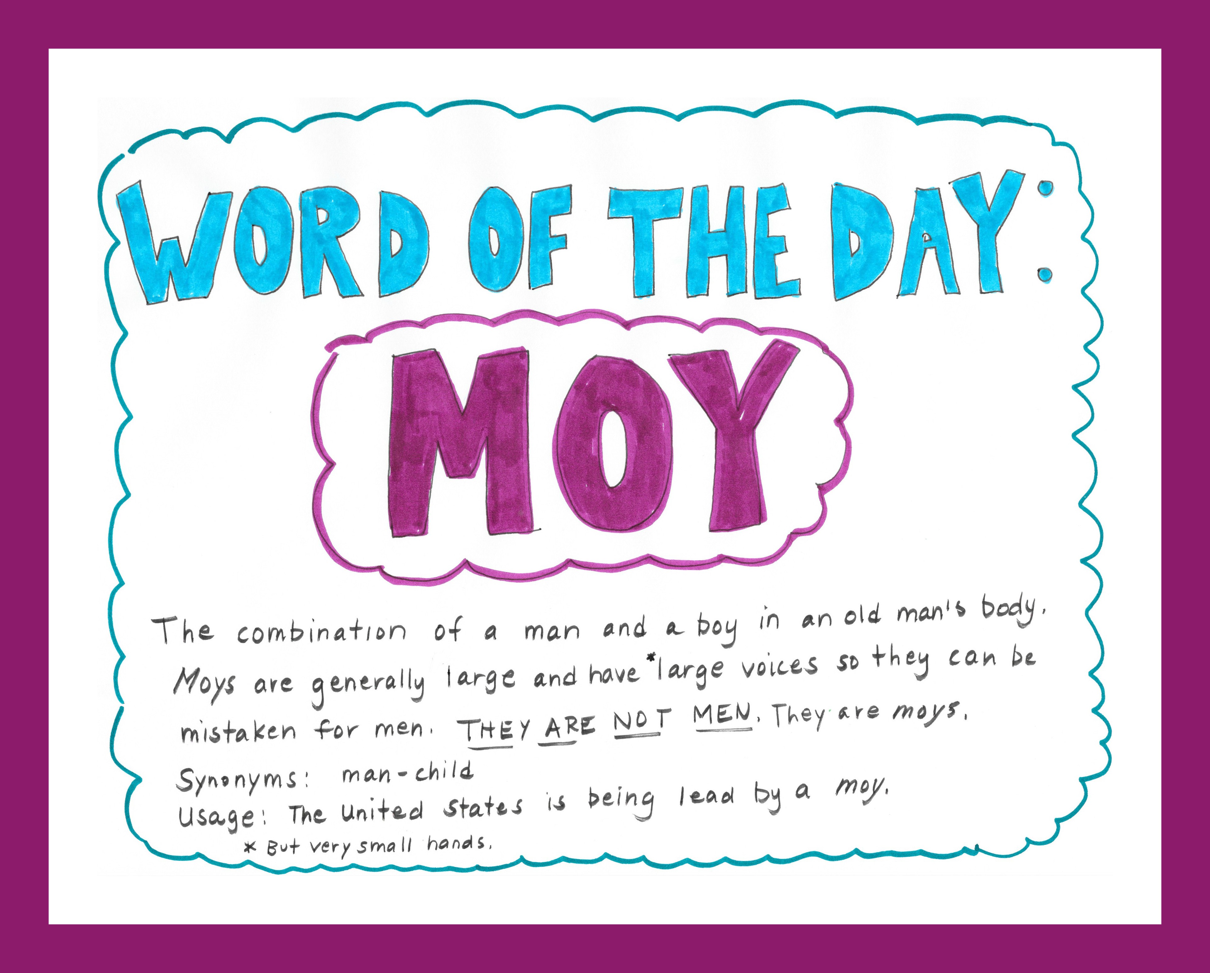 Word of the Day: Moy