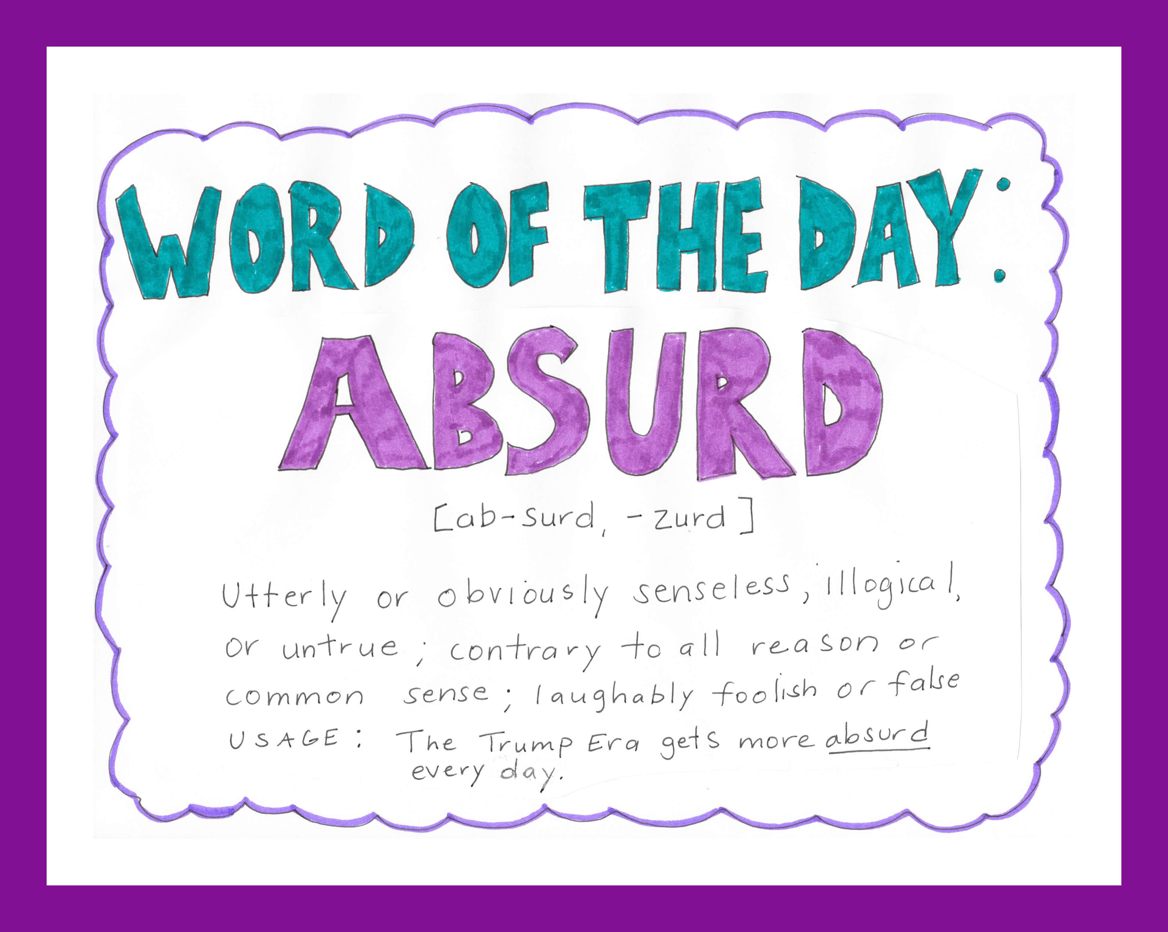 Word of the Day: Absurd